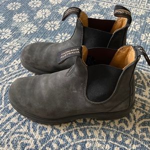 Blundstones 587 rustic black boots